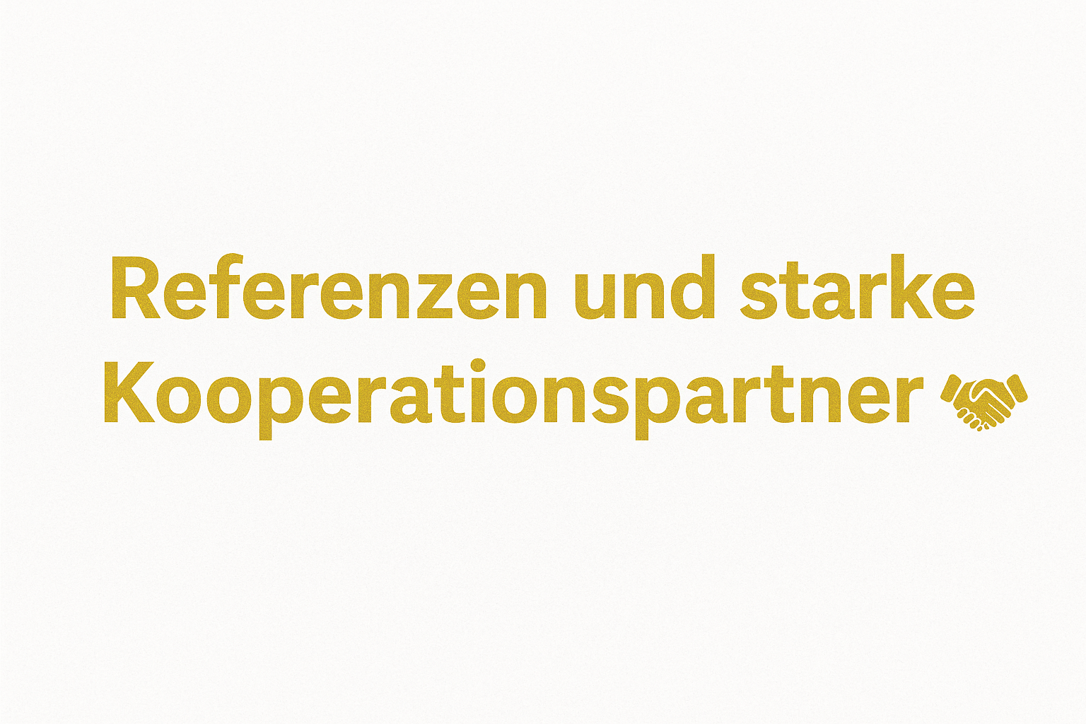 Referenzen Kooperationspartner