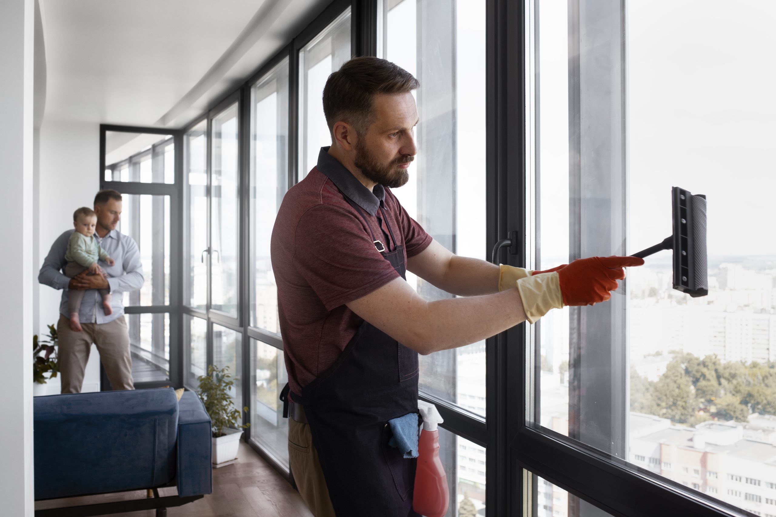 Fensterreinigung