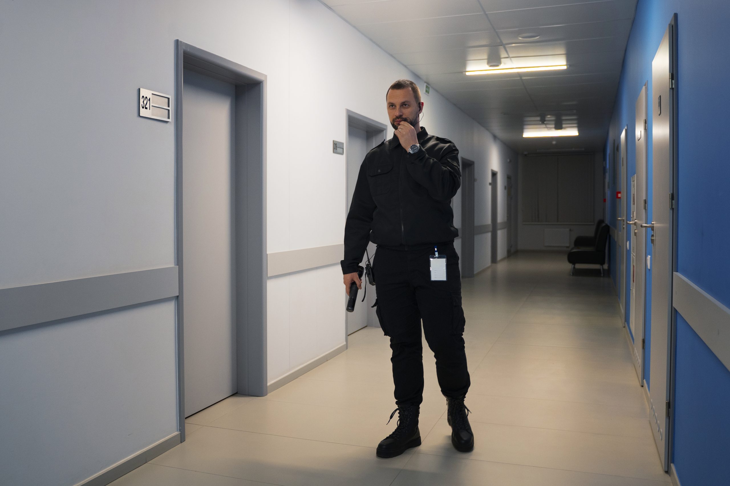 Sicherheitsdienst in der Schule